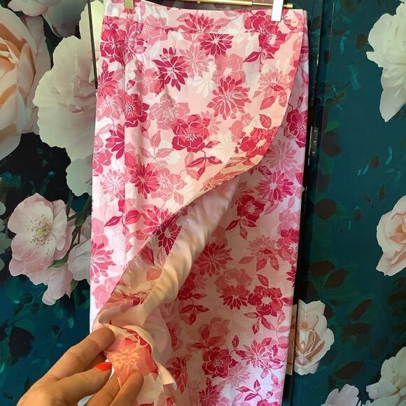 Talbots Cotton Wrap Skirt 💝🌸🌺 - Picture 2 of 6